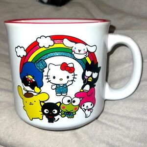 2 Sanrio Friends Rainbow Mugs